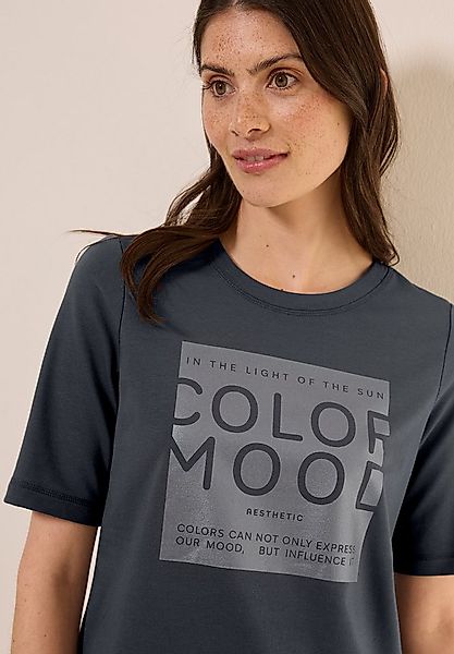 CECIL T-Shirt mit Folienprint günstig online kaufen