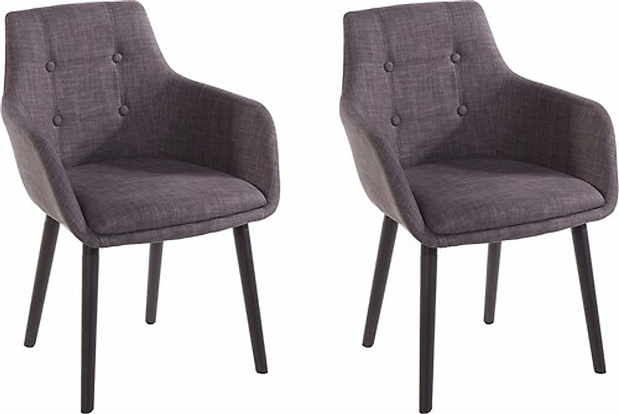 Home affaire Armlehnstuhl »Bradford« (Set) 2 Stk.(1 oder 2 Stück), Bezug in günstig online kaufen