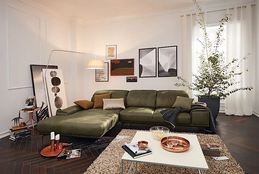 Musterring Wohnlandschaft "MR 2490 Ecksofa mit erstklassigem Sitzkomfort, L günstig online kaufen