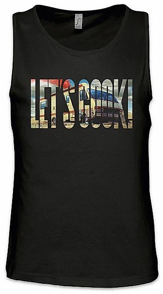 Urban Backwoods Tanktop Let's Cook Ärmelloses T-Shirt Walter Breaking White günstig online kaufen