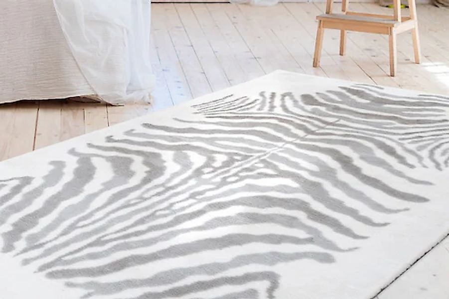 my home Hochflor-Teppich »Elias«, rechteckig, 30 mm Höhe, Fell-Optik, Wohnz günstig online kaufen