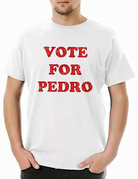 Urban Backwoods Print-Shirt Vote For Pedro Herren T-Shirt Napoleon Presiden günstig online kaufen