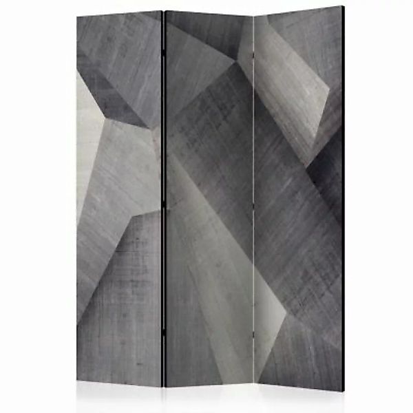 artgeist Paravent Abstract concrete blocks [Room Dividers] grau Gr. 135 x 1 günstig online kaufen
