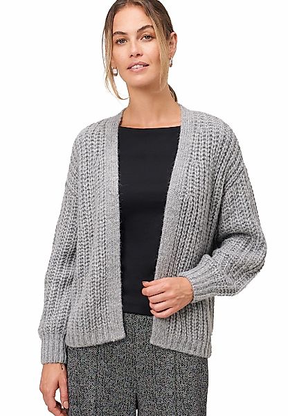 Zero Strickjacke "Damen offener Style" 1 Stk. Plain/ohne Details günstig online kaufen