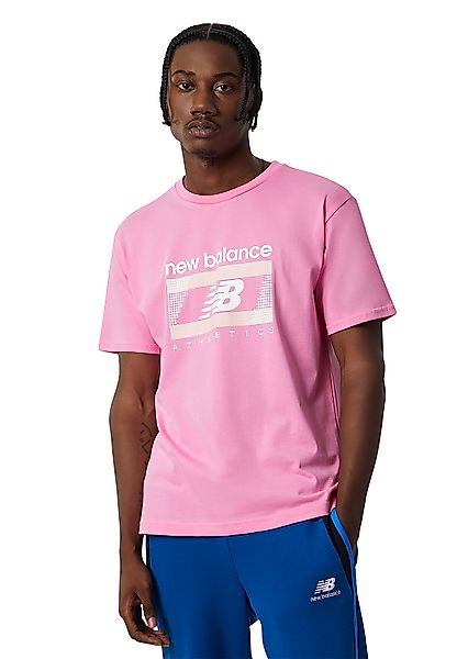 New Balance Herren T-Shirt ATH AMP TEE MT21502 VPK Pink günstig online kaufen
