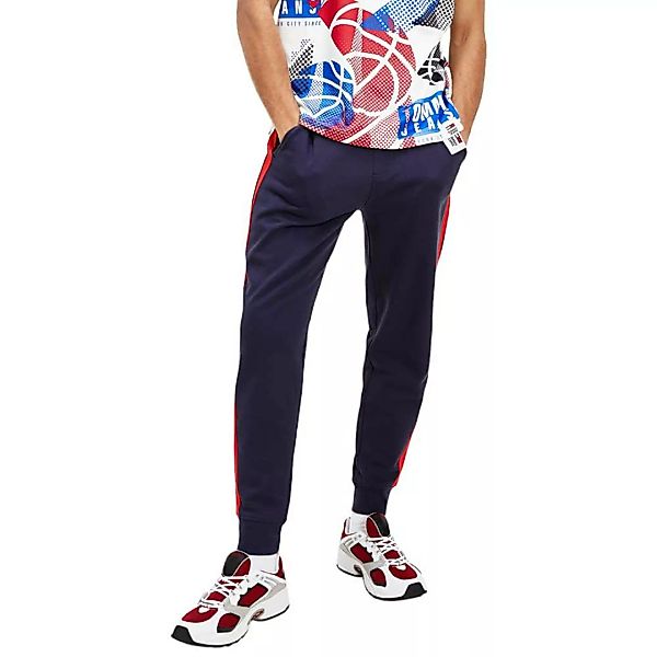 Tommy Jeans Mix Media Basketball Hose XS Twilight Navy günstig online kaufen