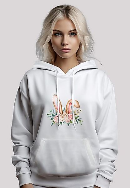 F4NT4STIC Kapuzenpullover Blumen Osterhasen Ohren Dekor Premium Qualität günstig online kaufen