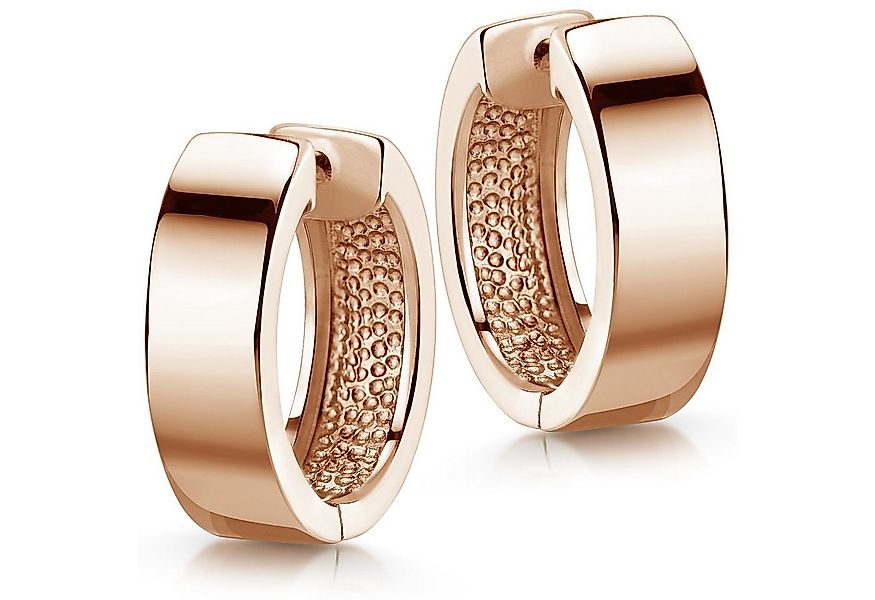 Materia Klappcreolen Rosegold Creolen Damen Ø18mm SO-67, Sterlingsilber, ve günstig online kaufen