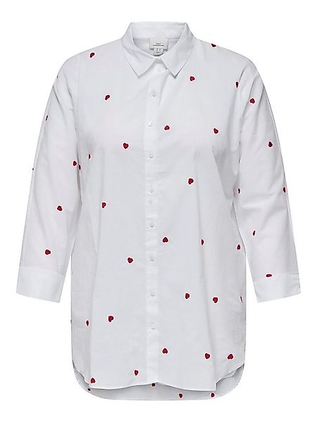 ONLY CARMAKOMA Langarmbluse CARNEW LINA GRACE LS EMB SHIRT WVN NOOS Baumwol günstig online kaufen