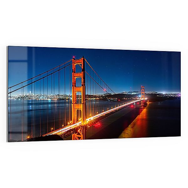 DEQORI Glasbild 'San Francisco bei Nacht', günstig online kaufen