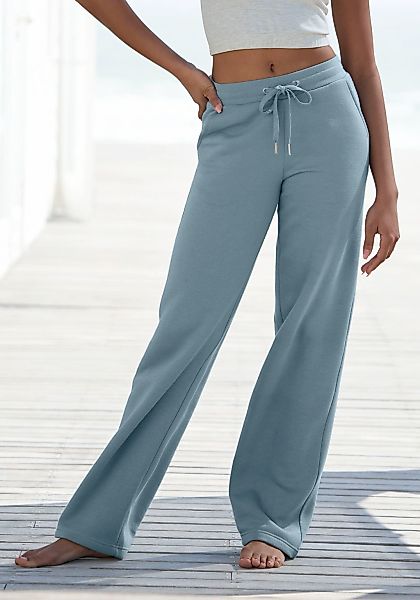 Vivance Relaxhose, mit weitem Bein und aus ultraweicher Sweatqualität, Loun günstig online kaufen