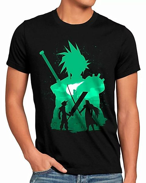 style3 Print-Shirt Herren T-Shirt Sephiroth Duel final fantasy 7 rebirth ch günstig online kaufen