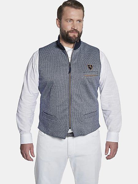 Charles Colby Sweatweste "Sweatweste DUKE MADDOC" 1 Stk. mit Wappen-Badge günstig online kaufen