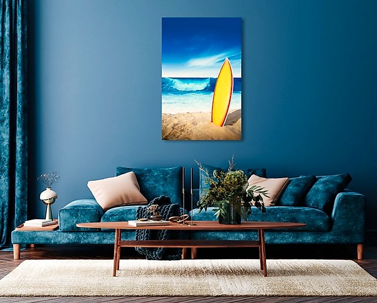 queence Acrylglasbild »Emda« Himmel   Italien   Meer   Meer Bilder   Spanie günstig online kaufen