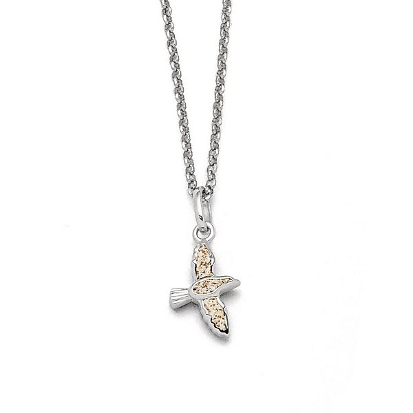 DUR Kette mit Anhänger Halskette Möwe K3003, 45 cm – Anhänger aus 925er Sil günstig online kaufen