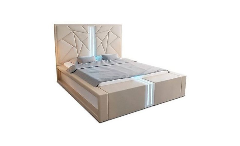 Sofa Dreams Boxspringbett Imperia Bett Kunstleder Premium Komplettbett mit günstig online kaufen