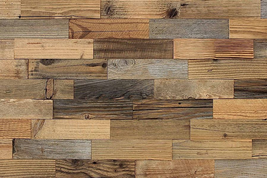Wodewa Wandpaneel Echtholz Altholz - Serie 200, BxL: 5,00x20,00 cm, 0,01 qm günstig online kaufen