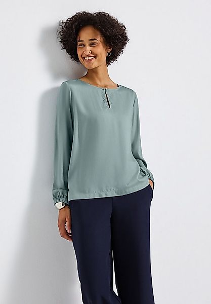 STREET ONE Langarmbluse mit Cut-Out günstig online kaufen