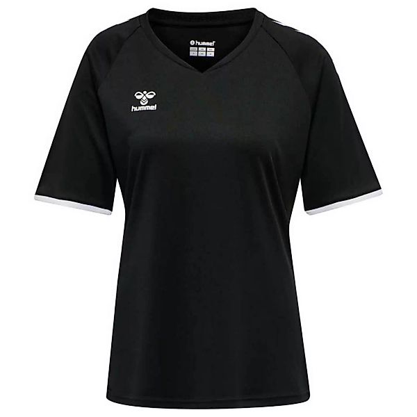 Hummel Core Volley Kurzärmeliges T-shirt XS Black günstig online kaufen