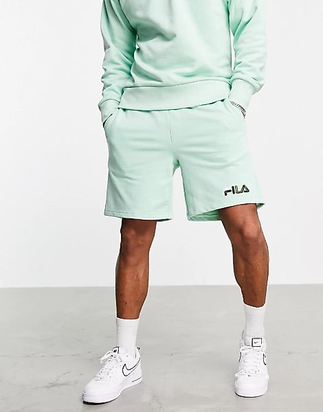 Puma – Darnell – Shorts in Minzgrün mit Logo günstig online kaufen