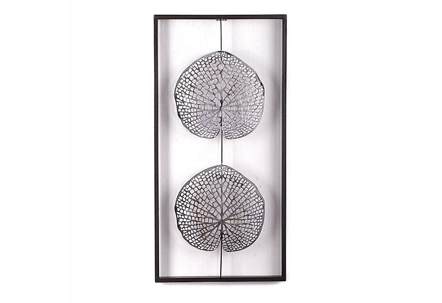DESIGN DELIGHTS Wanddekoobjekt WAND DEKORATION "PURE LEAVES", Metall, antik günstig online kaufen