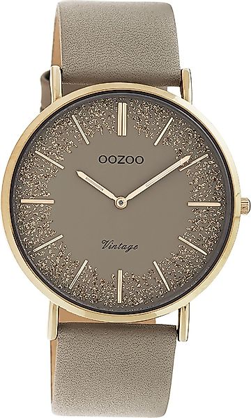 OOZOO Quarzuhr Oozoo Damen Armbanduhr braun günstig online kaufen