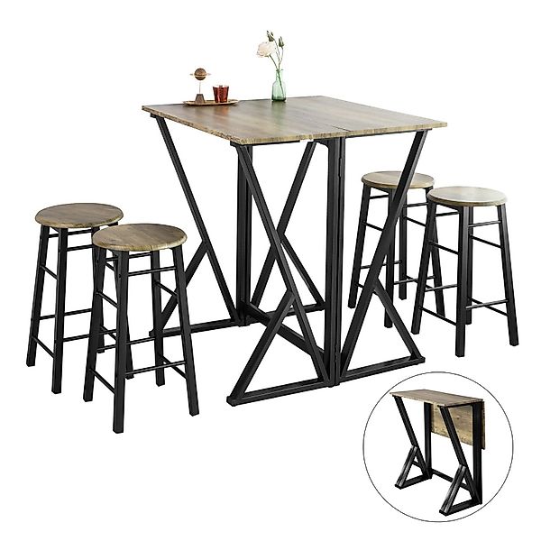 SoBuy Essgruppe OGT24, (5-tlg), Essgruppe Esstisch günstig online kaufen