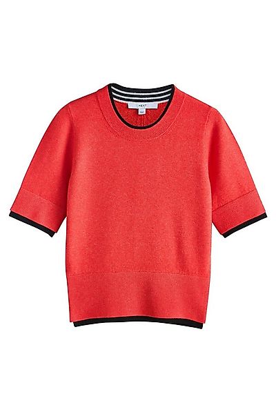 Next Strickpullover Kurzärmeliges, superweiches Strickoberteil (1-tlg) günstig online kaufen