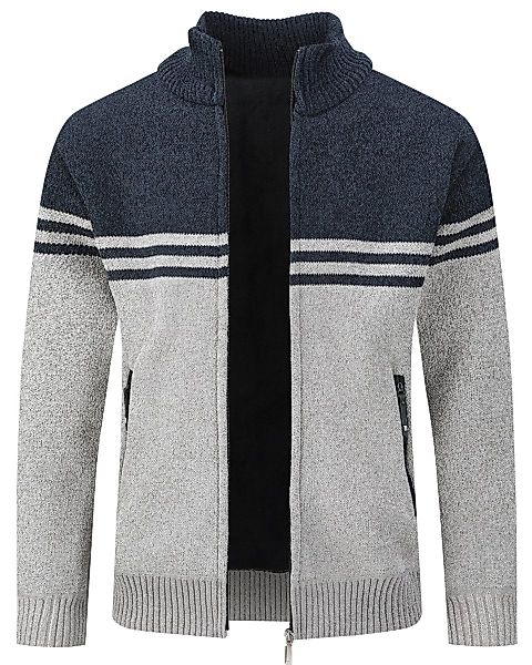 Allthemen Cardigan mit Stehkragen Grobstrick warmer günstig online kaufen