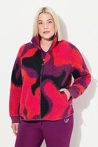 Ulla Popken Parka HYPRAR Fleecejacke Stehkragen günstig online kaufen