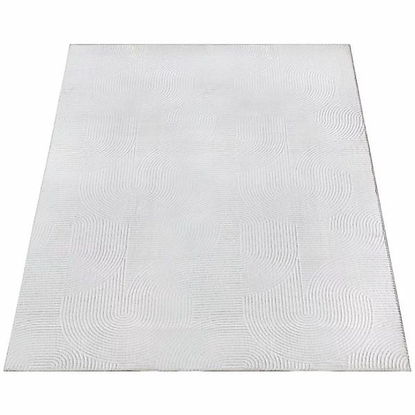 Dinarsu Teppich Stilo offwhite B/L: ca. 160x220 cm günstig online kaufen