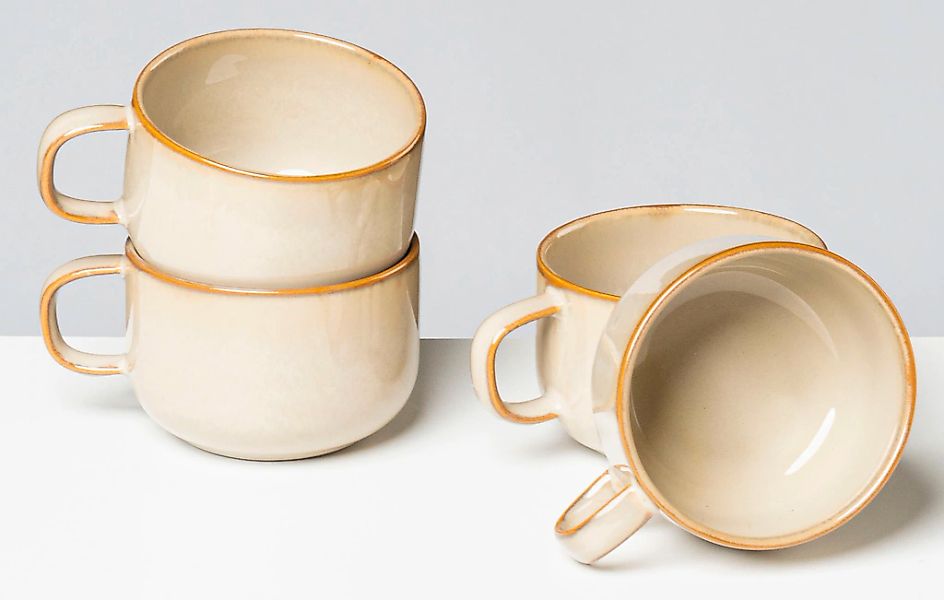 gipfelstück Tasse "Nebelwald" Scandi-Style, Reaktivglasur, jedes Stück ein günstig online kaufen