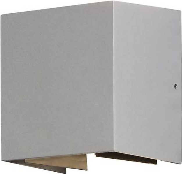 Gnosjö Konstsmide AL LED-Wandleuchte grau 7959-310 günstig online kaufen