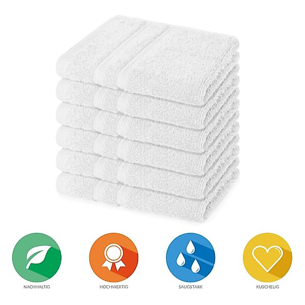 Lavea Handtuch Set Bio-Baumwoll Serie Bali, günstig online kaufen