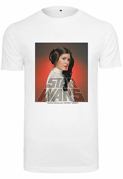 Merchcode T-Shirt "Merchcode Star Wars Princess Leia Tee" günstig online kaufen