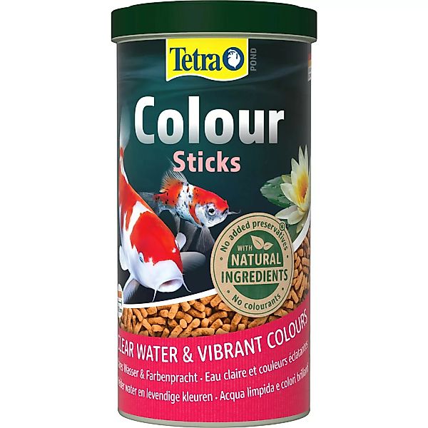 Tetra Pond Fischfutter Colour Sticks 1 l günstig online kaufen