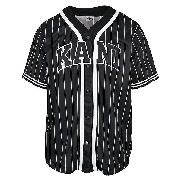 Karl Kani Kurzarmhemd Serif Pinstripe Baseball günstig online kaufen