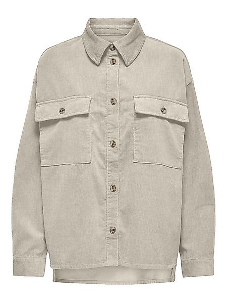 ONLY Kurzarmbluse ONLMOXIE L/S CORD SLIT SHACKET CC PNT günstig online kaufen