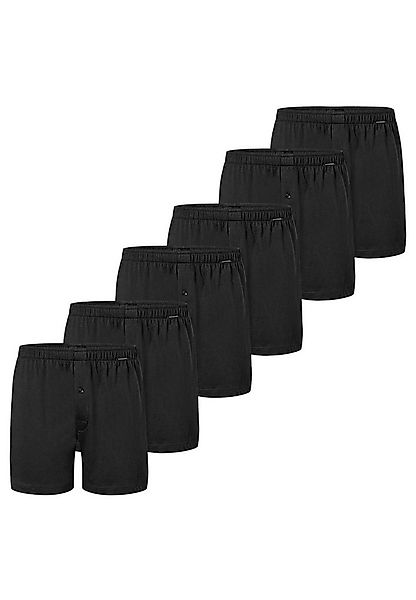 Schiesser Boxershorts 6er Pack Singel-Jersey (Spar-Set, 6-St) Boxershorts - günstig online kaufen