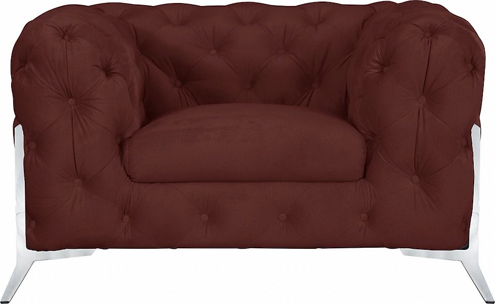 Leonique Chesterfield-Sessel "Amaury Sessel", aufwändige Knopfheftung, mode günstig online kaufen