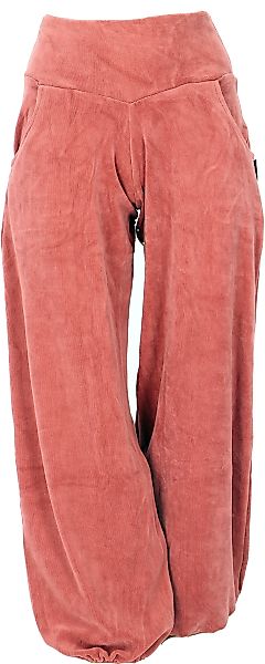 Guru-Shop Relaxhose Boho Samt Pluderhose, Wohlfühlhose, günstig online kaufen