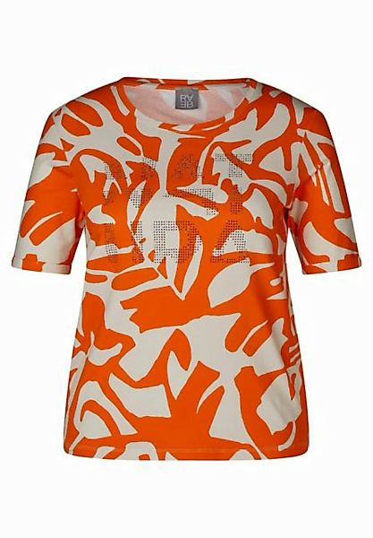 Rabe Print-Shirt "Rabe Poloshirt mit Ringel" günstig online kaufen