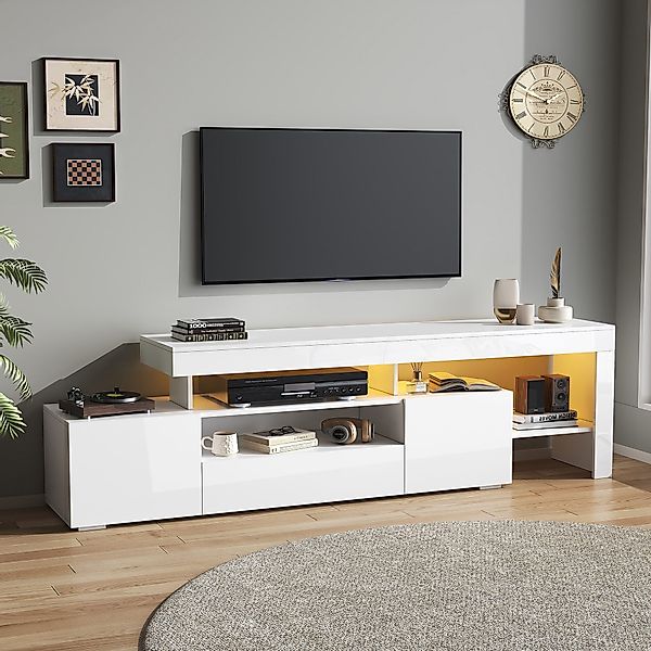KLAM HOME Lowboard 192*37*53cm TV schrank günstig online kaufen