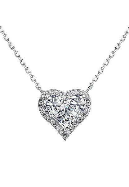 BRELLATO Herzkette Glanz Herz-Anhänger Geschenk-Idee Frau Freundin Mutter ( günstig online kaufen