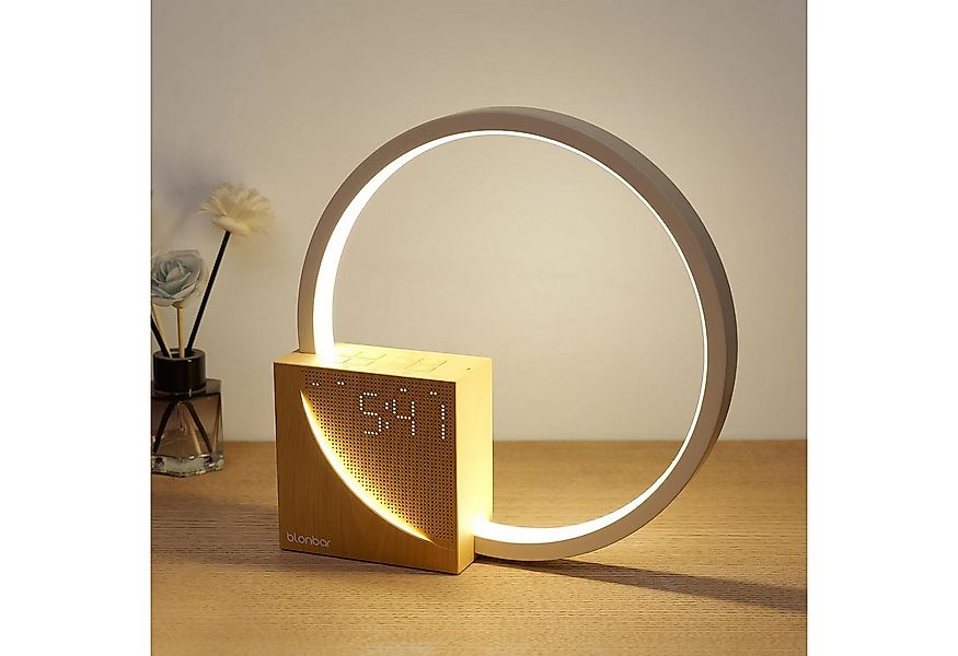 POPOLIC Nachttischlampe 10W Nachttischlampe mit USB-Ladefunktion,Tageslicht günstig online kaufen