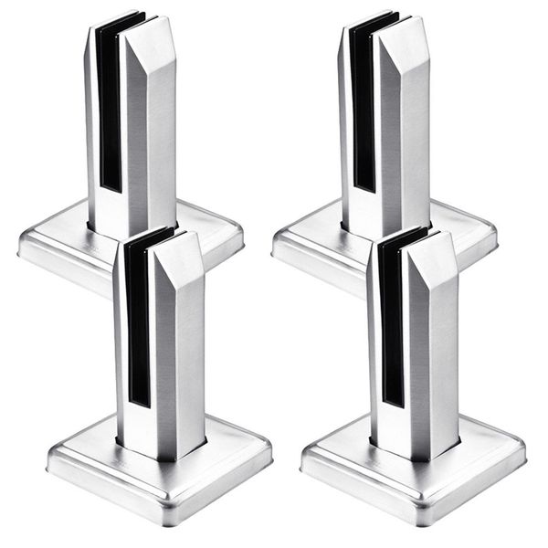 BlingBin Abstandshalter Stehende Glasklemme Boden Quadratische günstig online kaufen