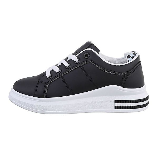 Ital-Design Damen Low-Top Freizeit Sneaker Keilabsatz/Wedge günstig online kaufen