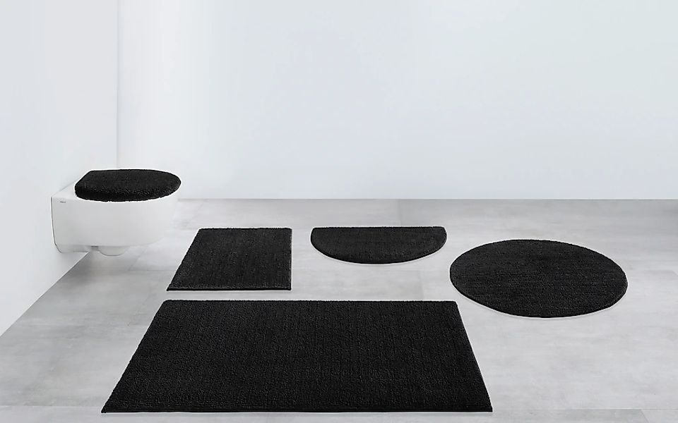 my home Badematte »Vanessa, Badvorleger, Badezimmer Teppich«, rutschhemmend günstig online kaufen