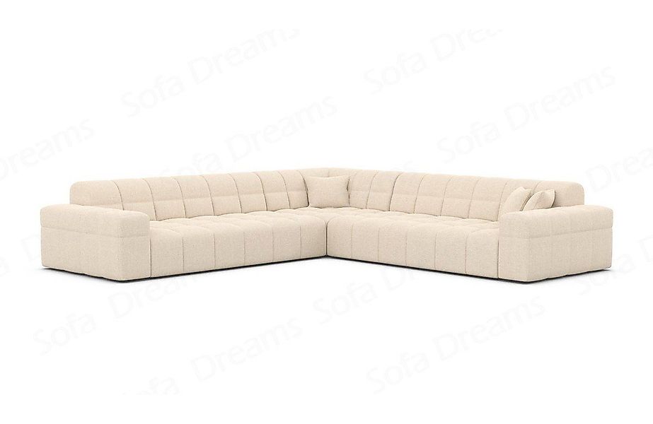 Sofa Dreams Ecksofa Polsterstoff Ecksofa Samt günstig online kaufen