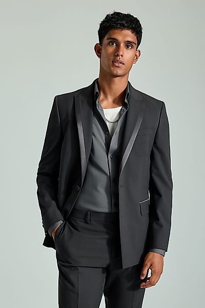 Next Baukastensakko Slim Fit Smokingsakko mit günstig online kaufen